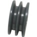 CI V Belt Pulley Fix Bore A Section Double Groove II