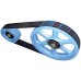 CI V Belt Pulley Fix Bore A Section Double Groove II