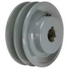 CI V Belt Pulley Fix Bore B Section Double Groove II