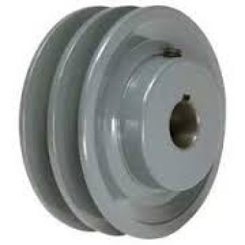 CI V Belt Pulley Fix Bore A Section Double Groove II